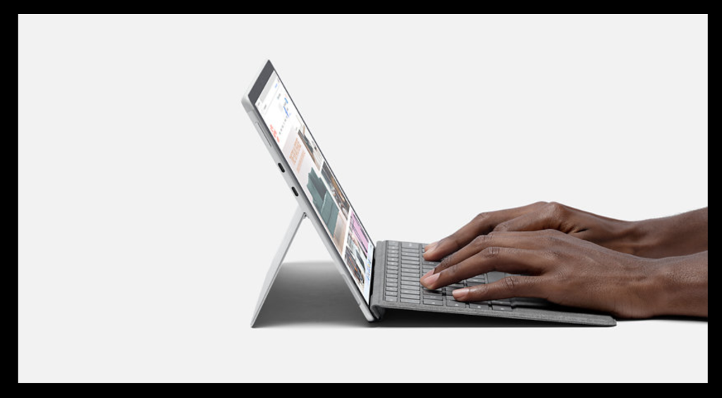 Key features of the Microsoft Surface Pro X including design, display, performance, and connectivity options.