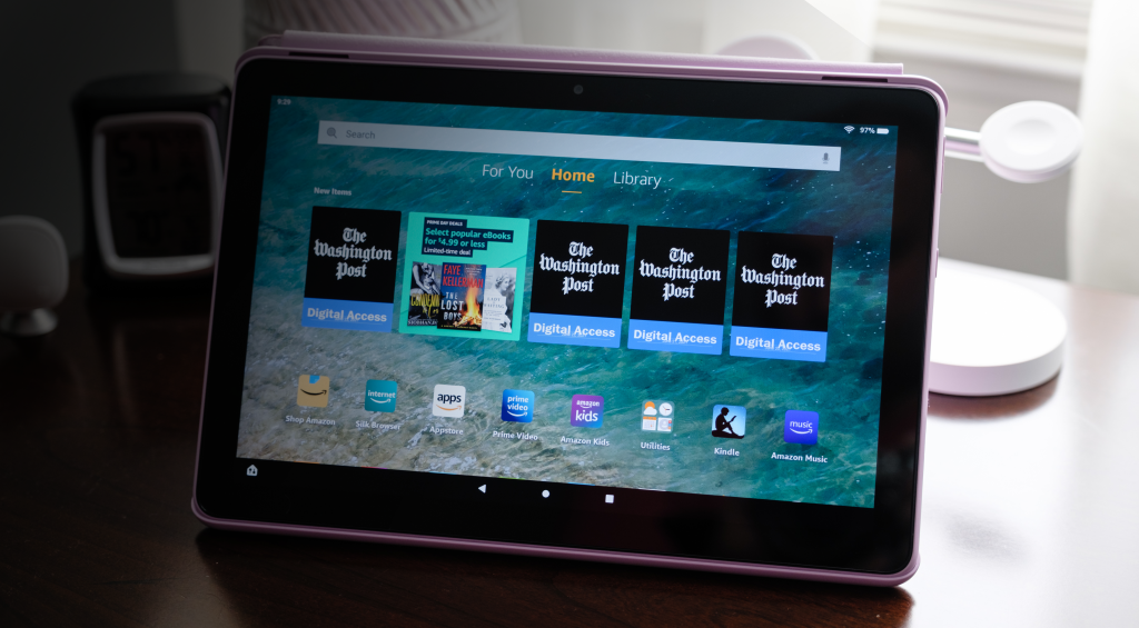 In-depth analysis of the Amazon Fire HD 10 Tablet highlights its solid performance, HD display, and long battery life.