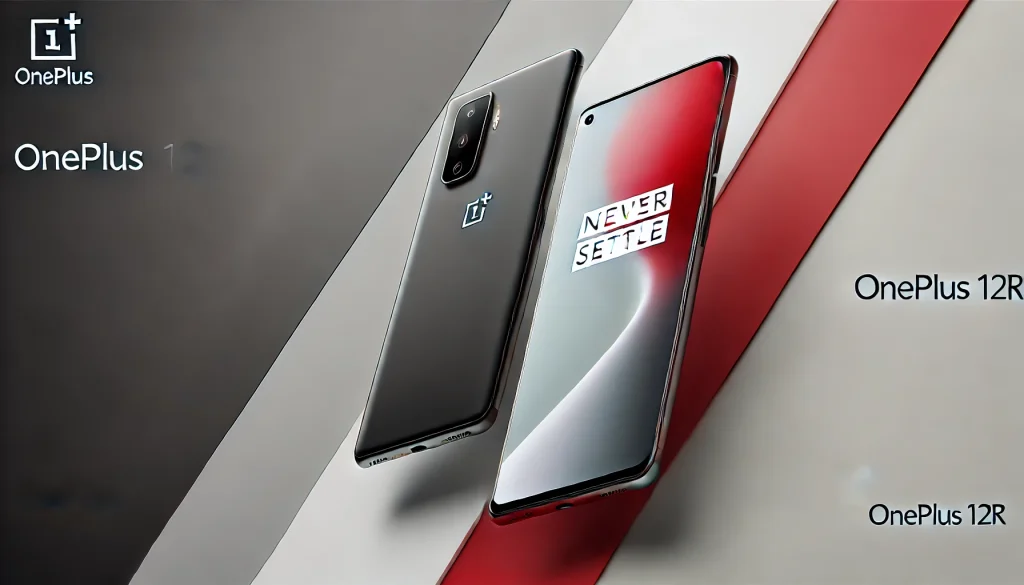 OnePlus 12R's sleek, modern aesthetic