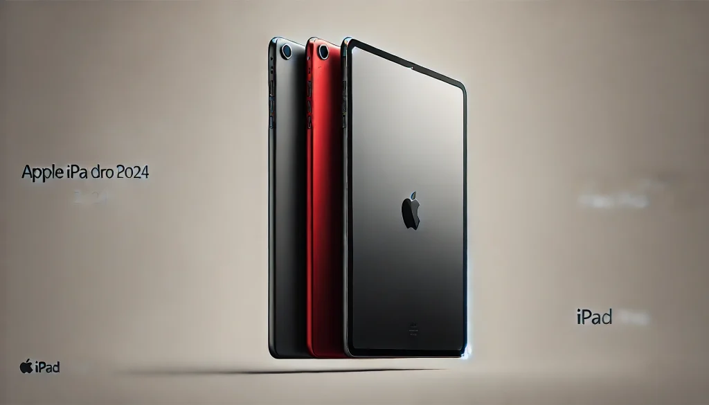 Apple iPad Pro showcases a minimalist, sleek design with smooth edges.