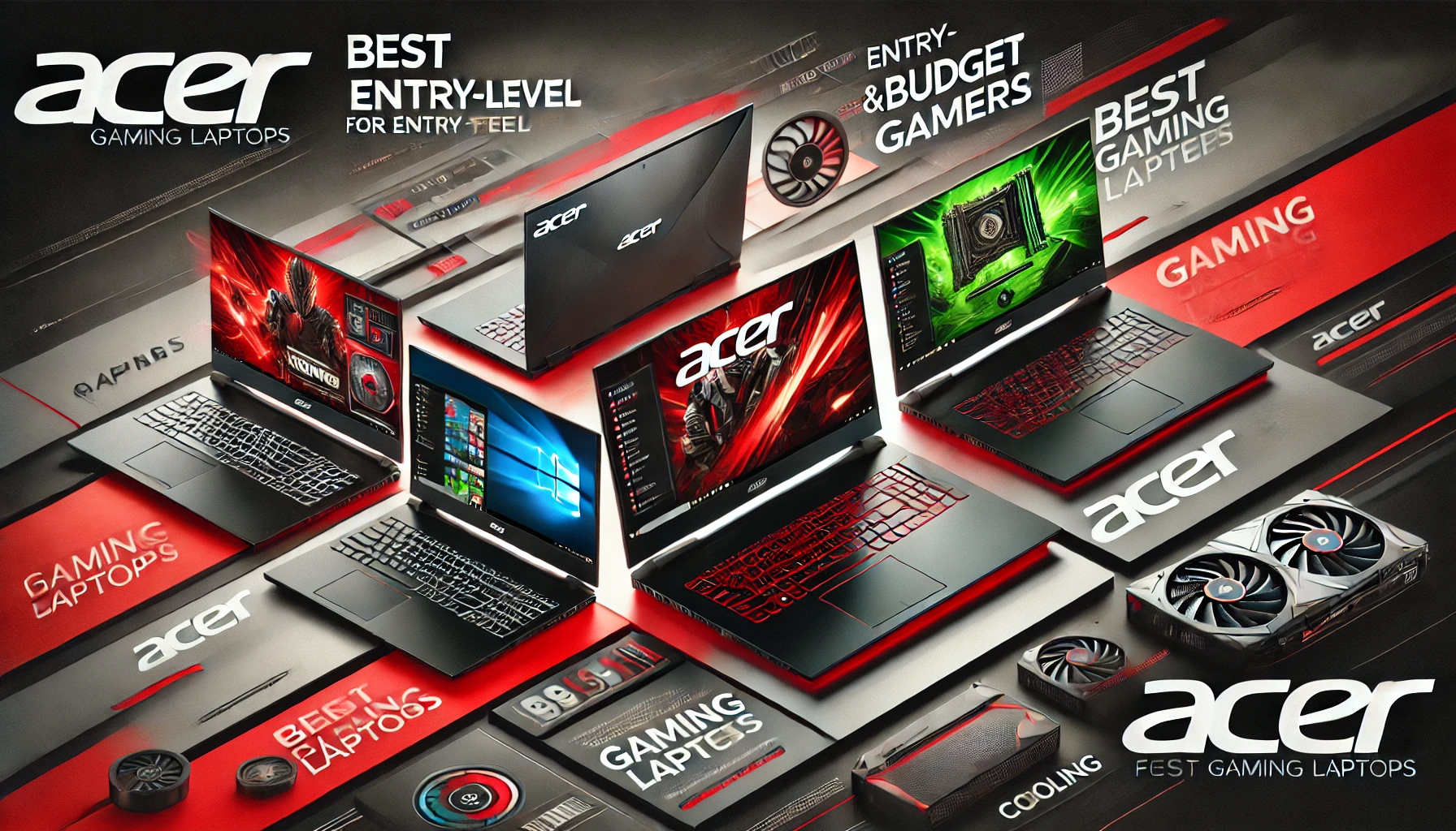 Acer: Best Gaming Laptops for Entry-Level and Budget Gamers