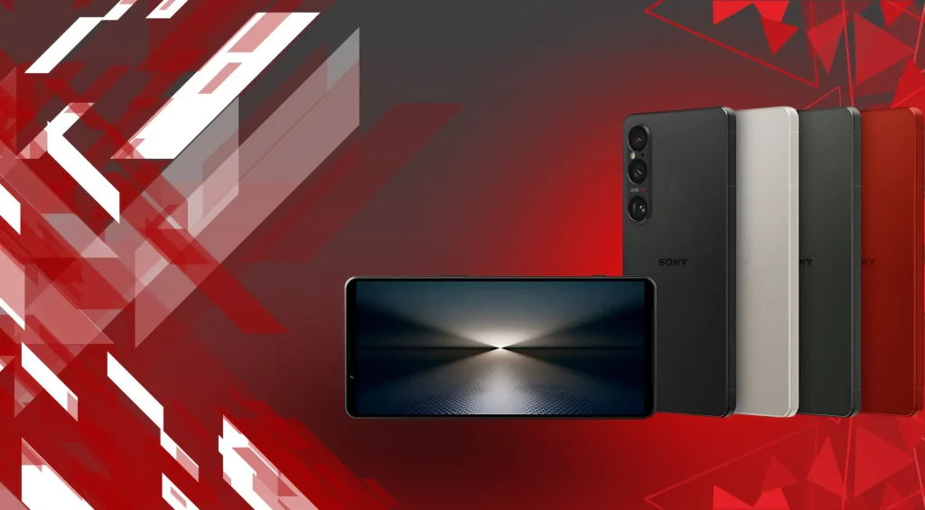 Sleek design of the Sony Xperia 1 VI.