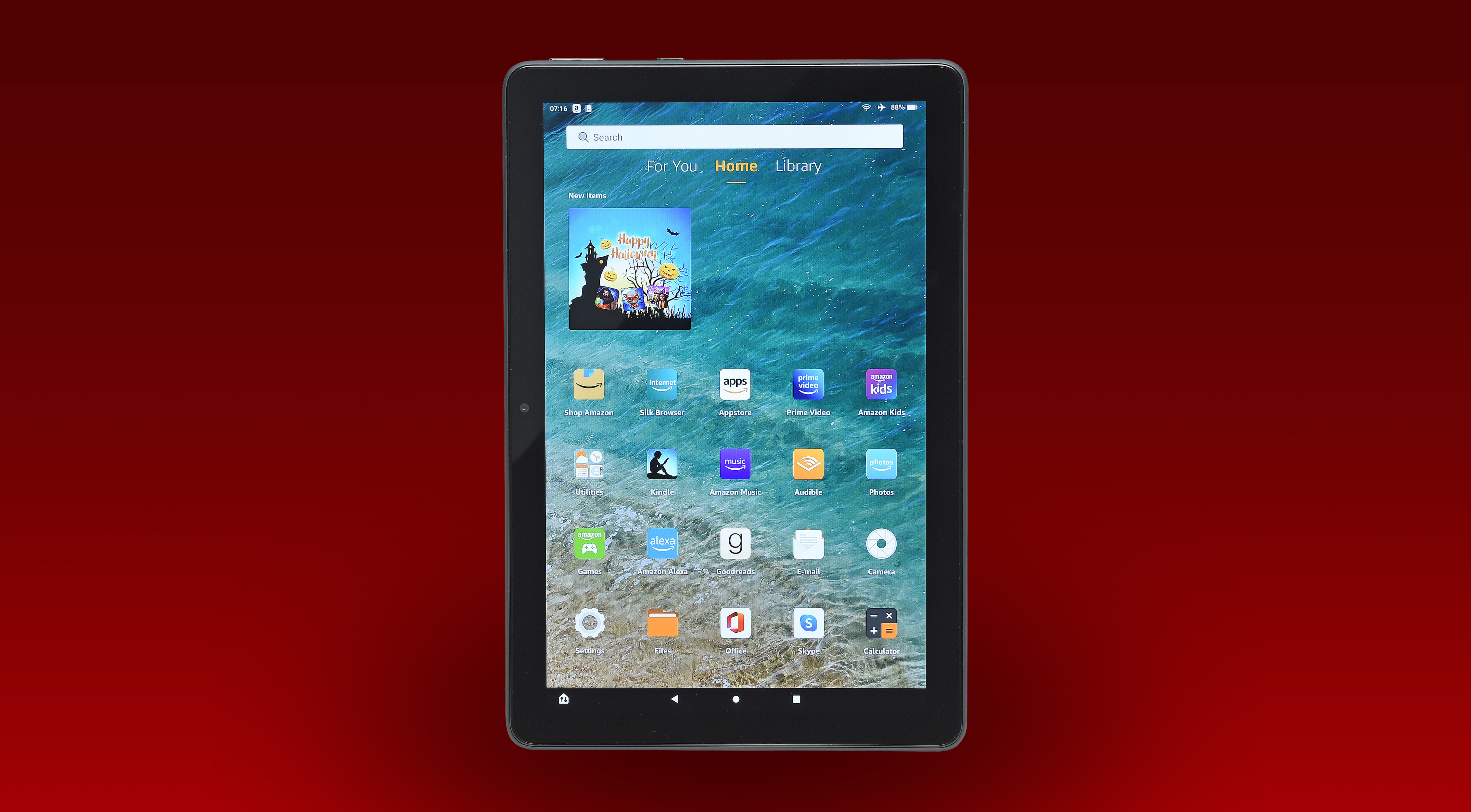 Amazon Fire HD 10 Plus tablet with sleek design, affordability.