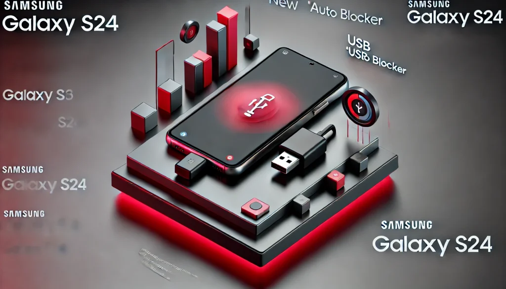 Samsung Galaxy S24 USB "Auto Blocker" feature