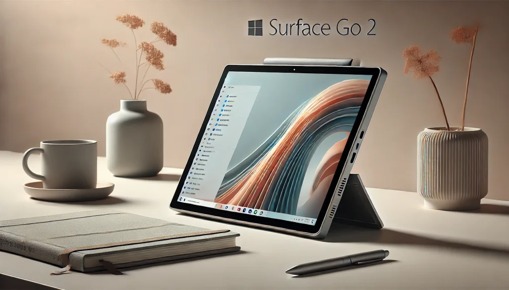 Surface Go 2 with sleek design for light productivity tasks