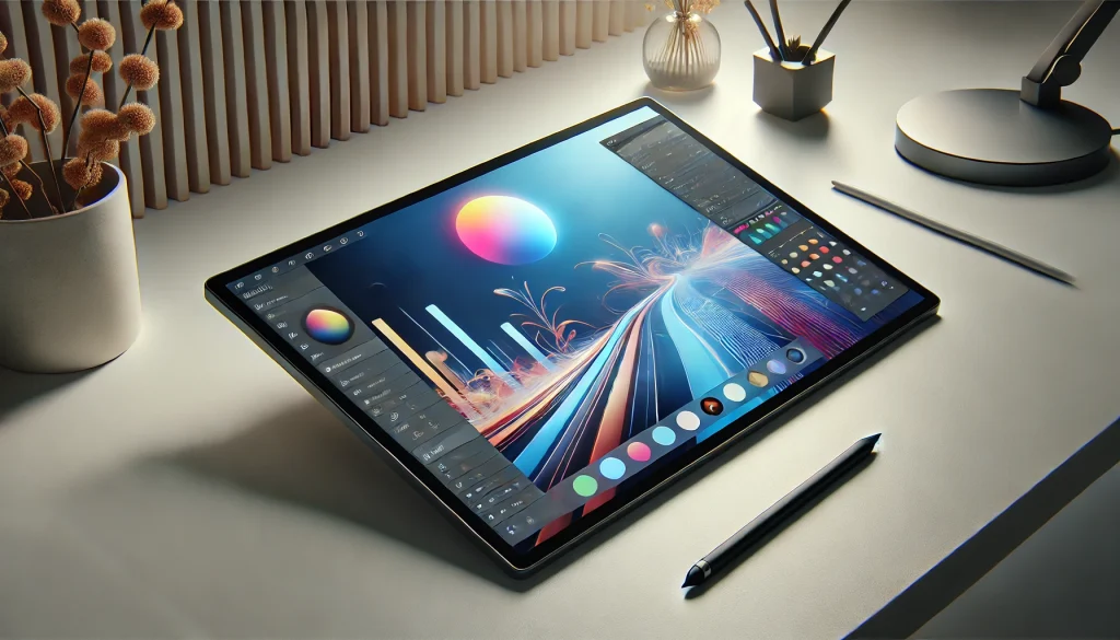 Samsung Galaxy Tab S8 Ultra with large display and S Pen