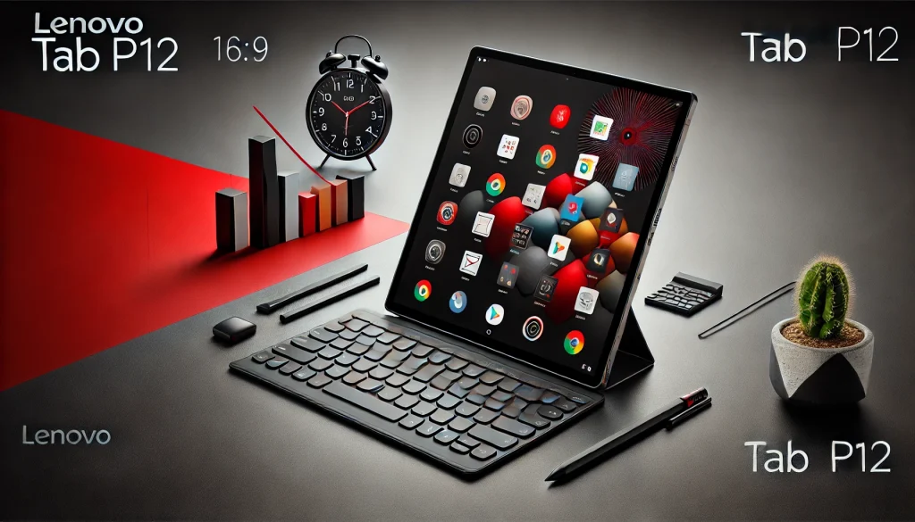 "Lenovo Tab P12 optimized for productivity and entertainment tasks."