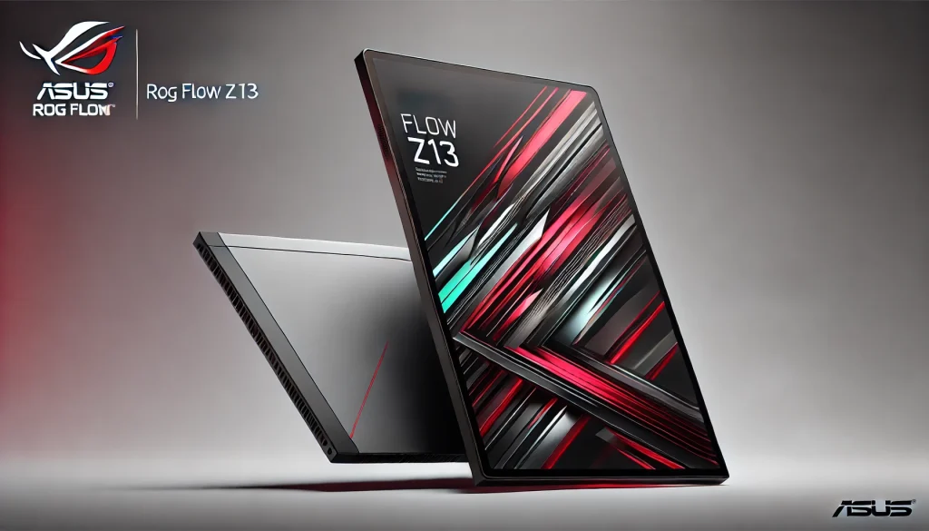 ASUS ROG Flow Z13 gaming tablet with sleek design.