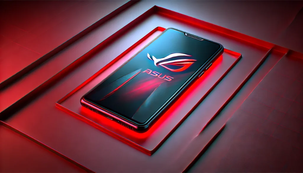 ASUS ROG Phone 6 with gamer-centric design.