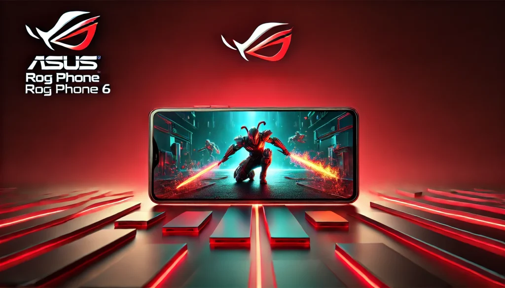 ASUS ROG Phone 6 gaming features in action.