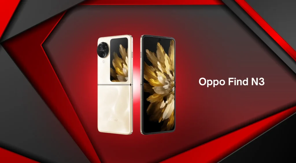 Oppo Find N3 unfolded vivid screen.