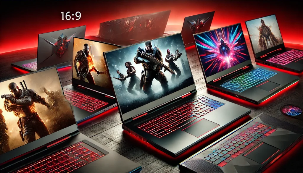 High-performance laptops designed for immersive gaming and advanced graphics.