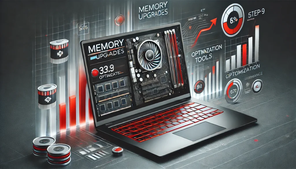 Step-by-step guide for enhancing laptop memory and performance.