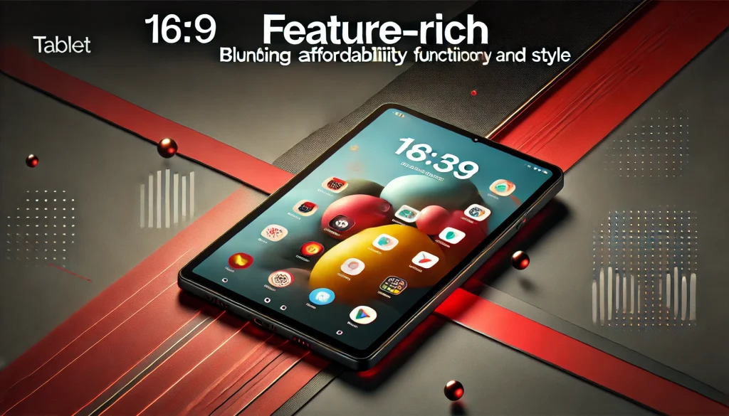  A feature-rich tablet blending affordability with advanced functionality and style.