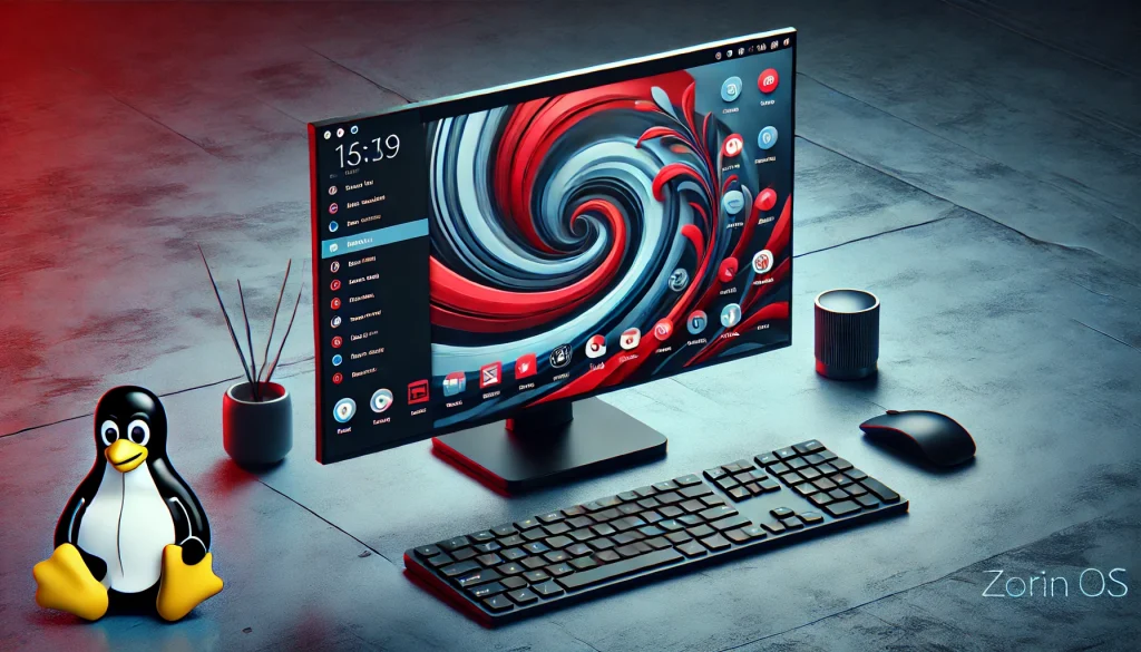 Zorin OS desktop blending modern design with accessibility and flexibility.